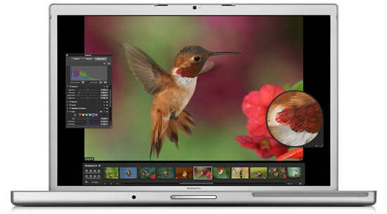 هموطن آنلاين - بر روي رايانه هاي جديد MacBook Pro امکان مشاهده تصاوير با دقت 1680 در 1050 پيکسل وجود دارد.
