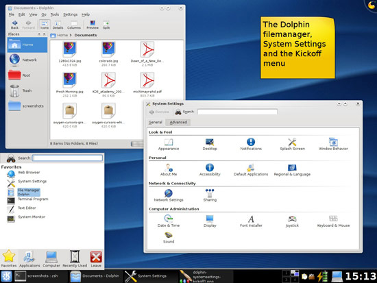 هموطن آنلاين - KDE نام يكي از رابط هاي مشهور كاربري رايانه اي است كه به كاربر امكان مي دهد در آن واحد تجربه استفاده از ويندوز و مكينتاش را پيدا كند.